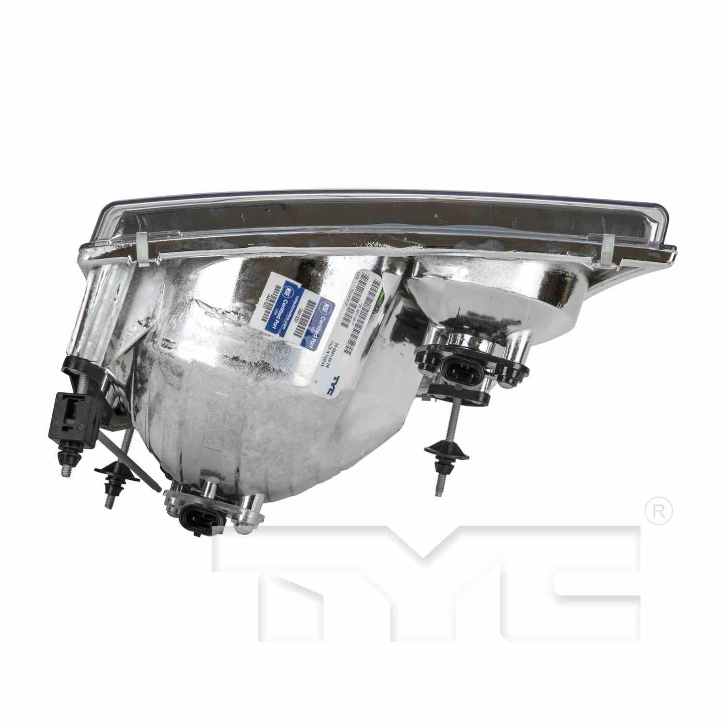 Bottom View of Right Headlight Assembly TYC 20-6061-00