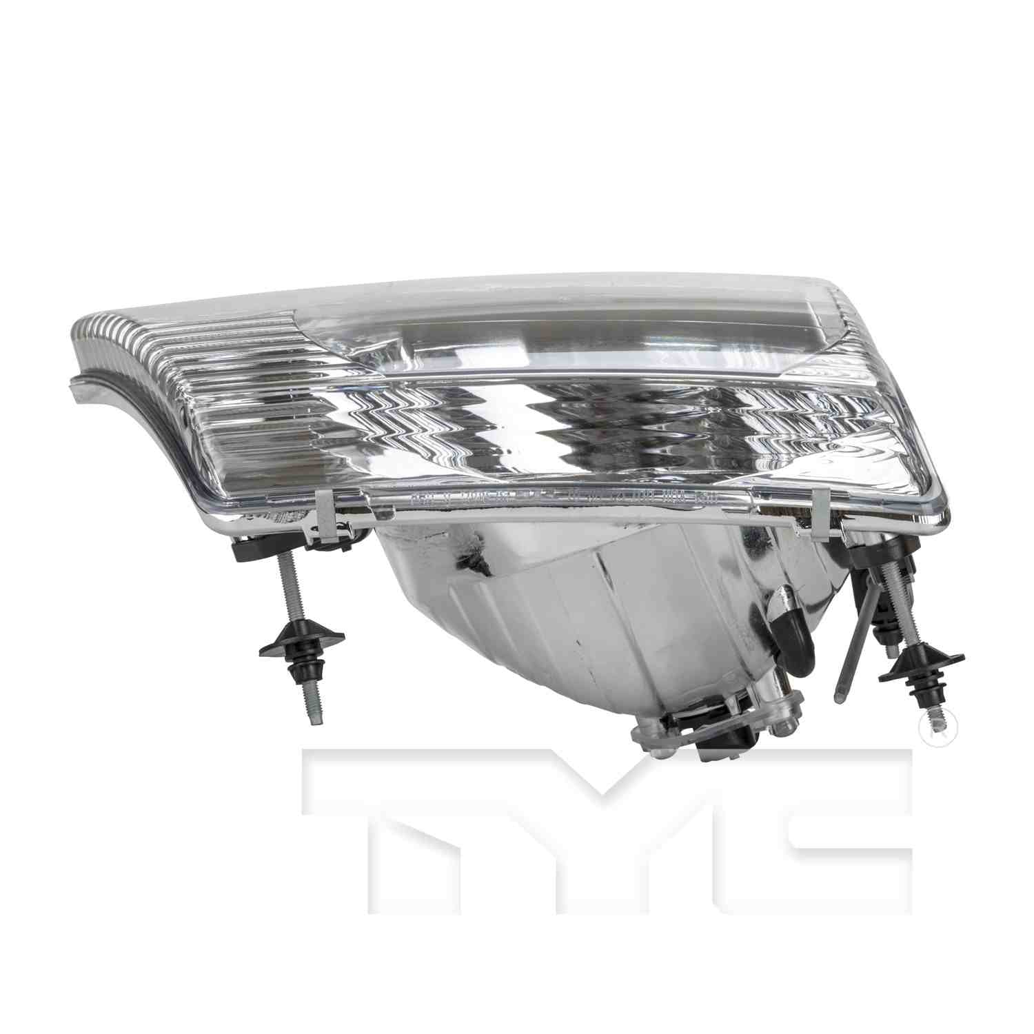 Top View of Right Headlight Assembly TYC 20-6061-00