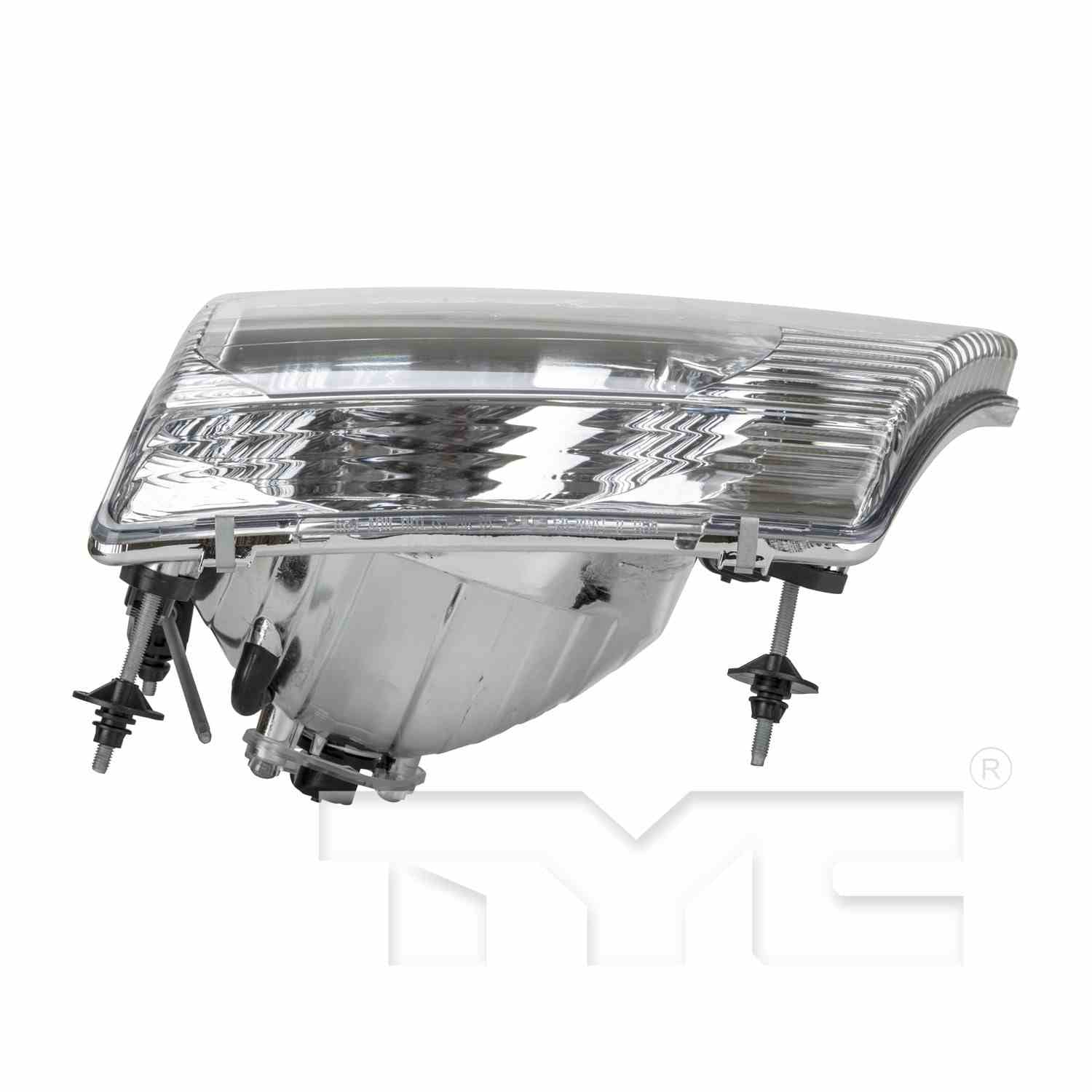 Top View of Left Headlight Assembly TYC 20-6062-00