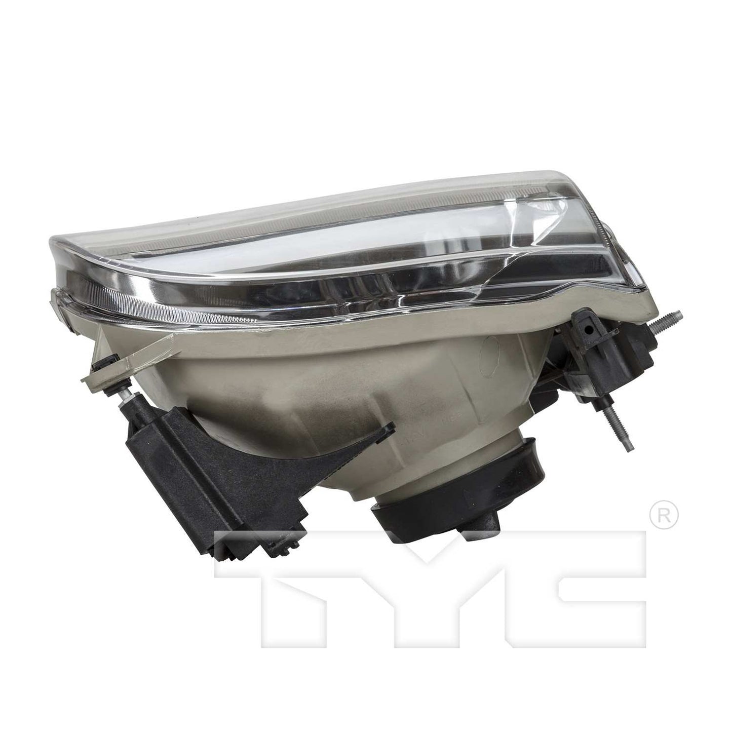 Top View of Right Headlight Assembly TYC 20-6073-00