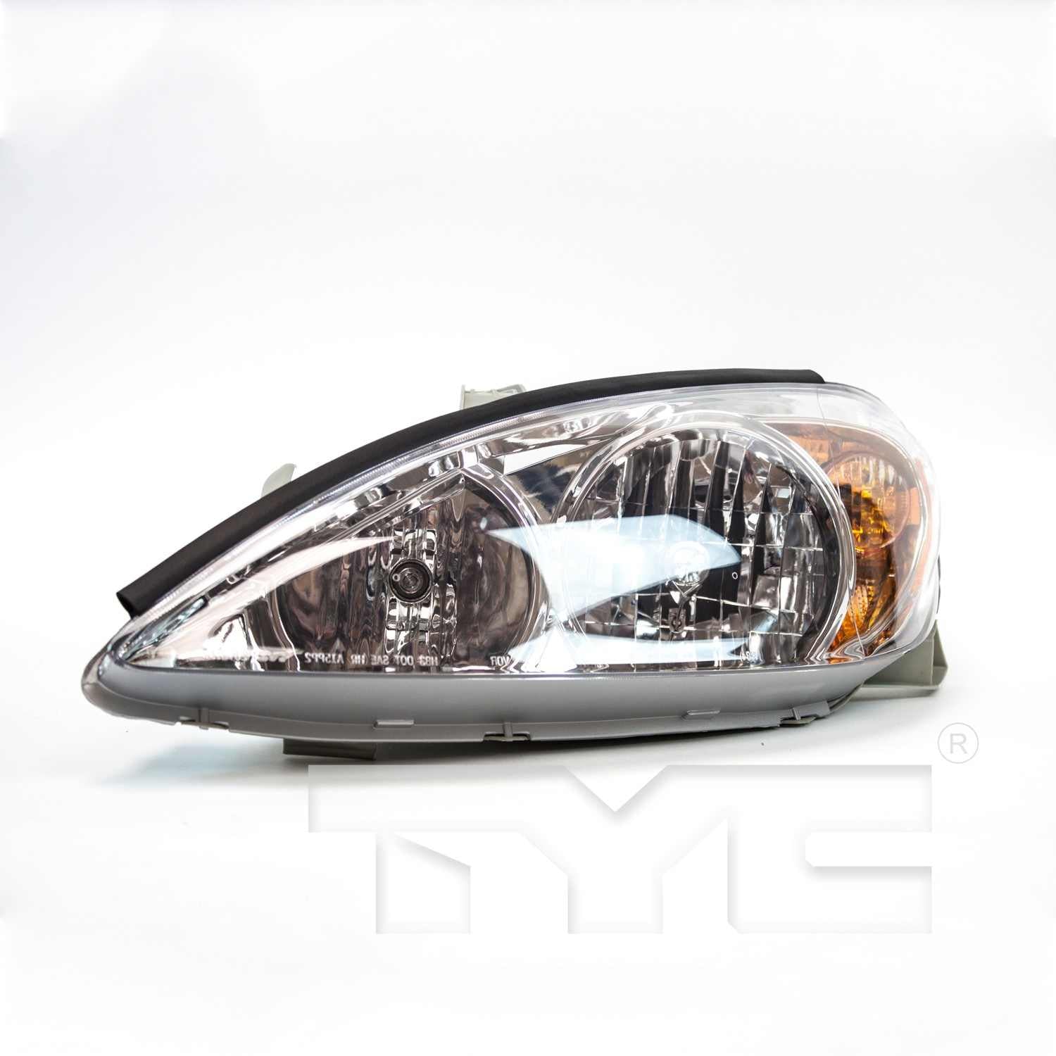 Front View of Left Headlight Assembly TYC 20-6120-00-9