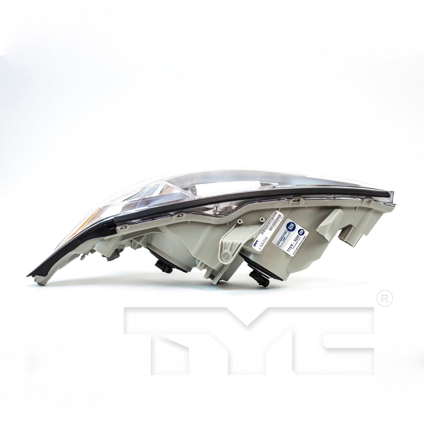 Top View of Left Headlight Assembly TYC 20-6120-00-9