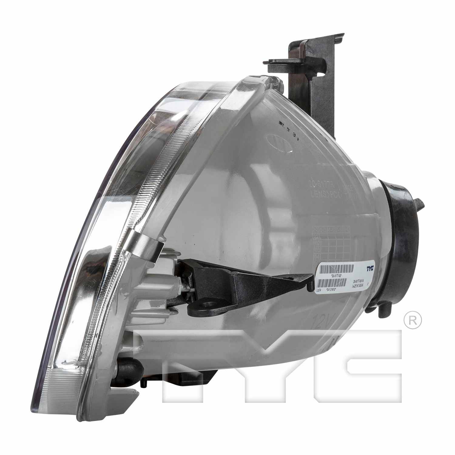 Angle View of Right Headlight Assembly TYC 20-6177-00