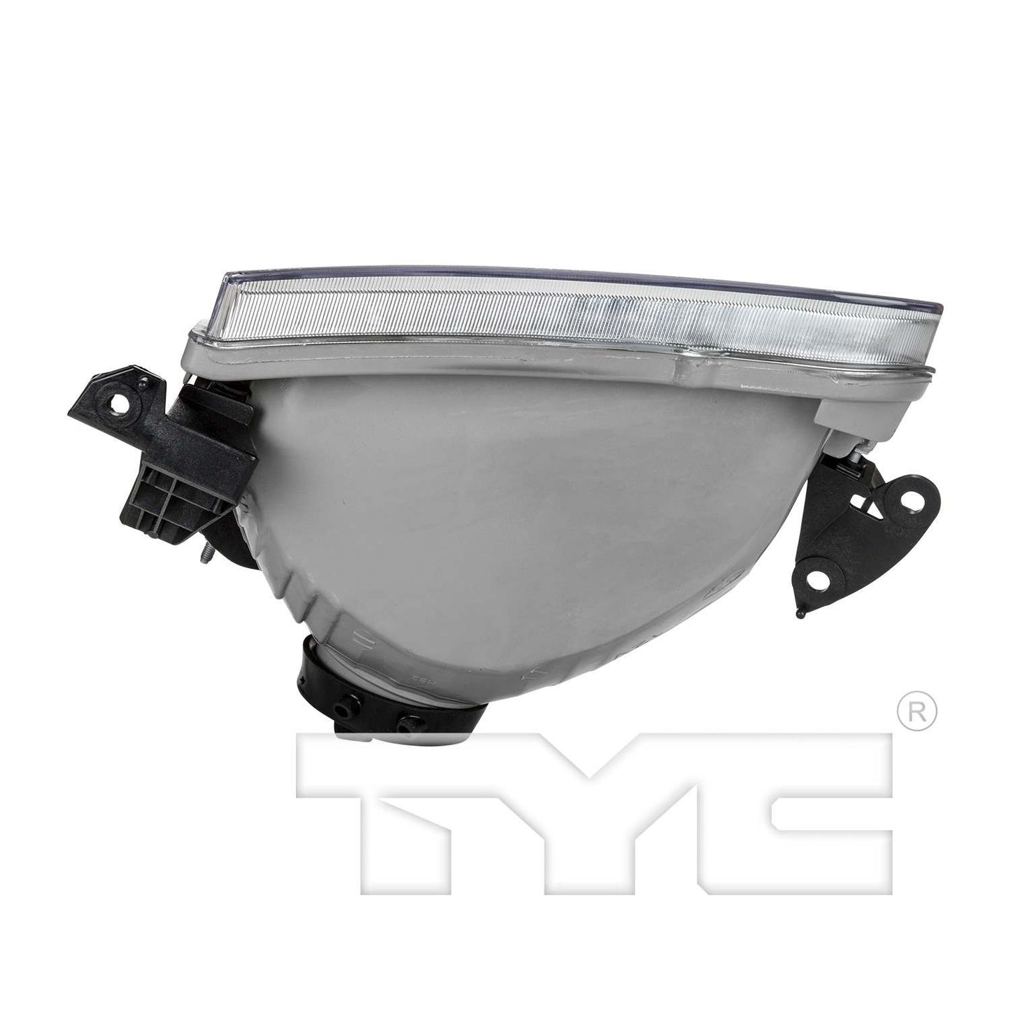 Bottom View of Right Headlight Assembly TYC 20-6177-00