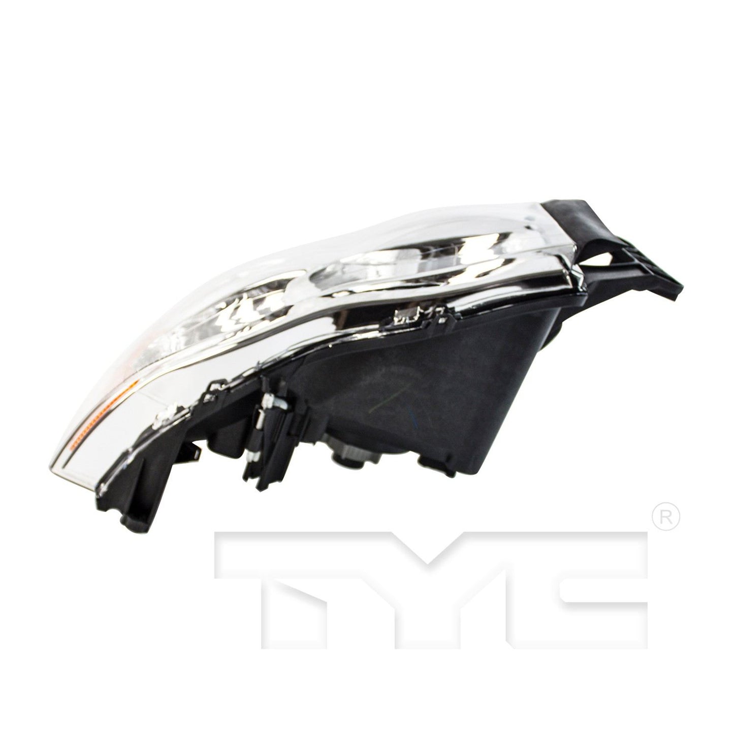 Bottom View of Right Headlight Assembly TYC 20-6233-00