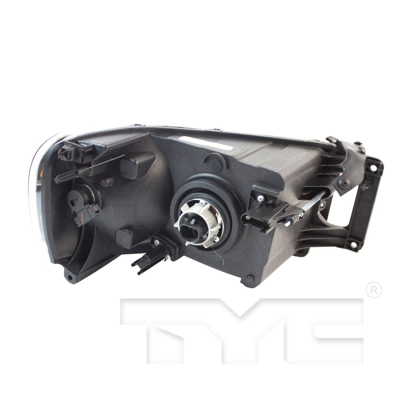 Back View of Left Headlight Assembly TYC 20-6234-00