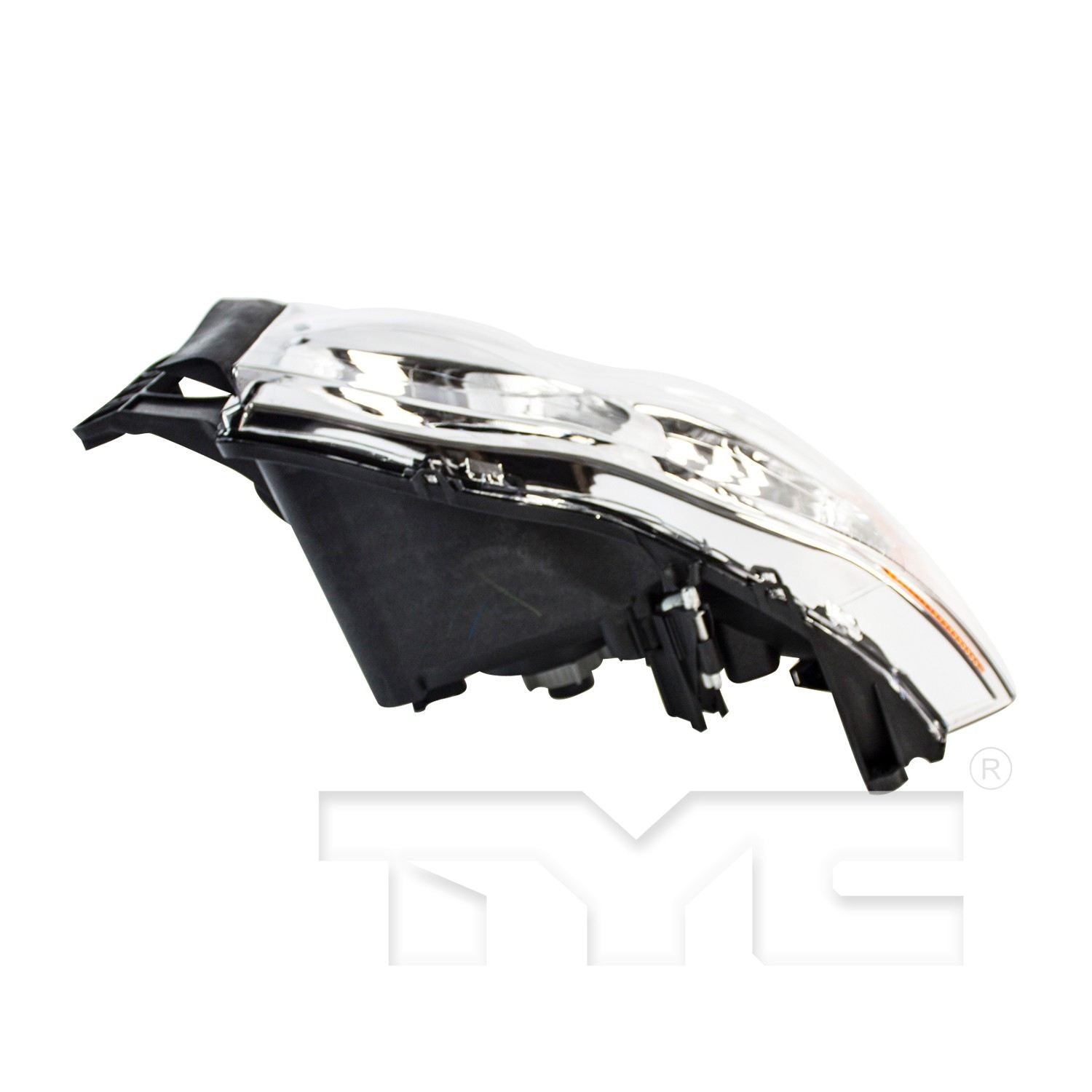 Bottom View of Left Headlight Assembly TYC 20-6234-00