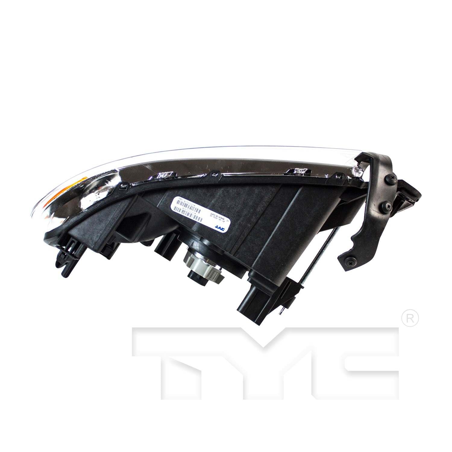 Top View of Left Headlight Assembly TYC 20-6234-00