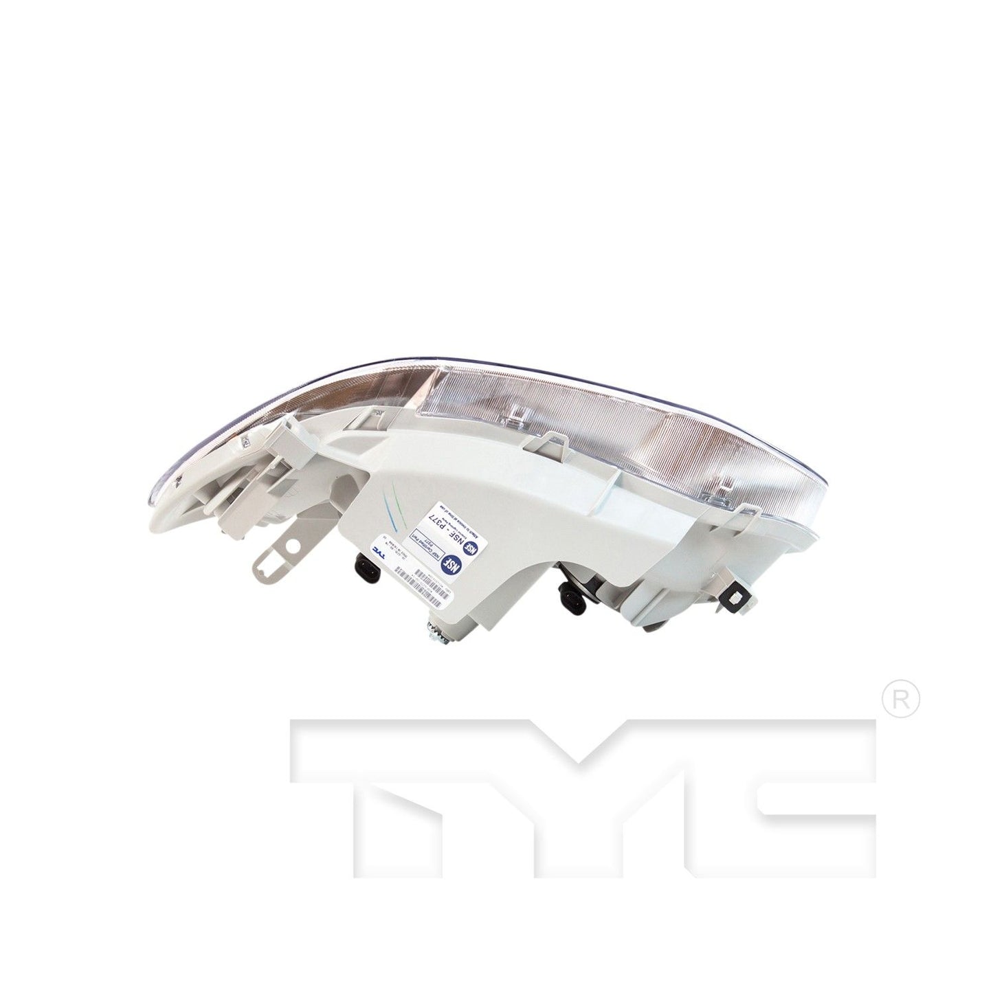 Bottom View of Headlight Assembly TYC 20-6235-80-9