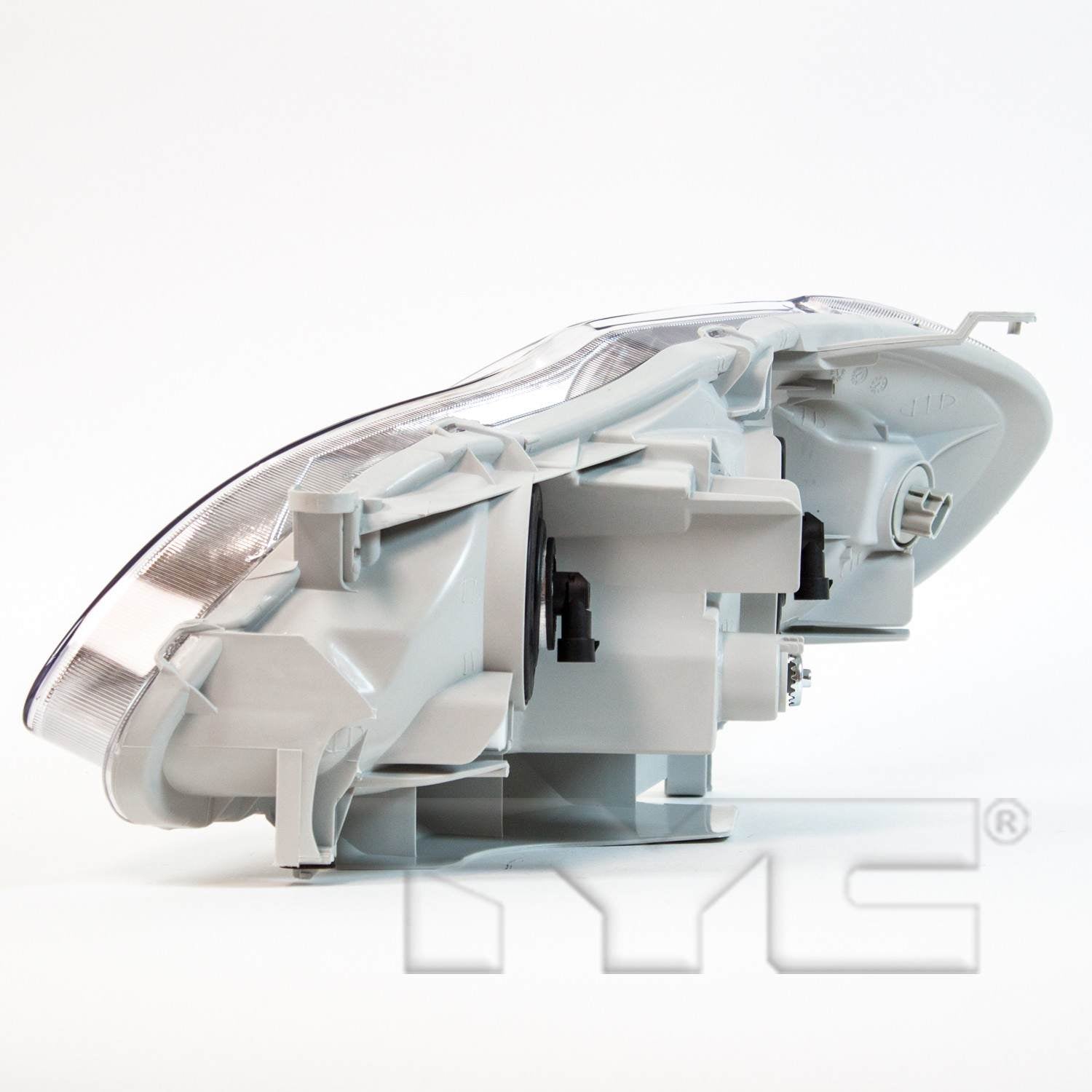 Connector View of Headlight Assembly TYC 20-6235-80-9