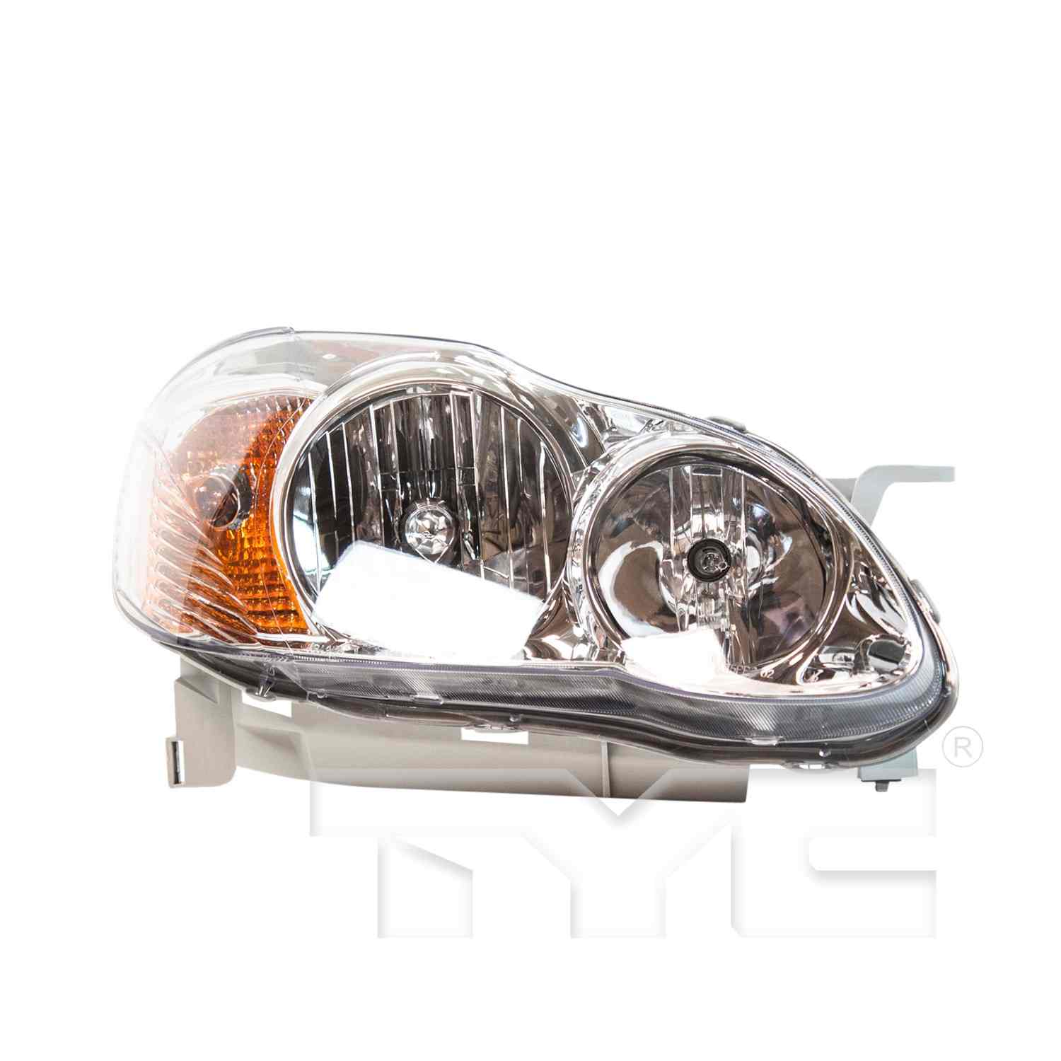 Front View of Headlight Assembly TYC 20-6235-80-9