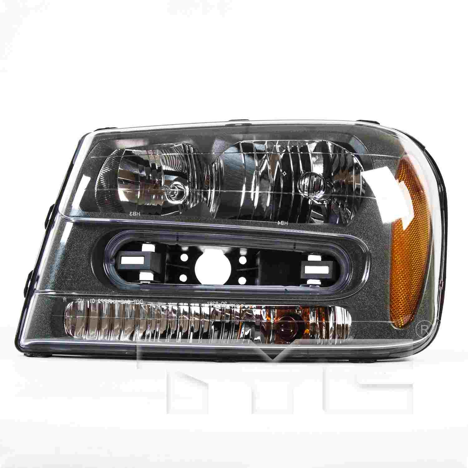 Front View of Left Headlight Assembly TYC 20-6288-00