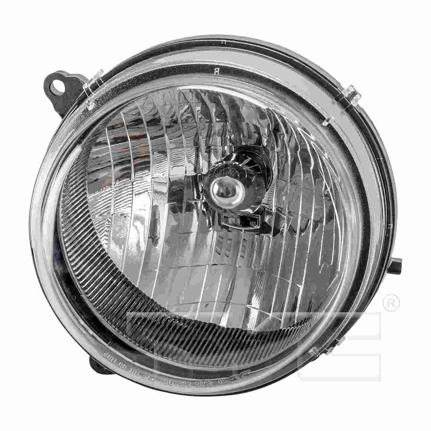 Front View of Left Headlight Assembly TYC 20-6290-90