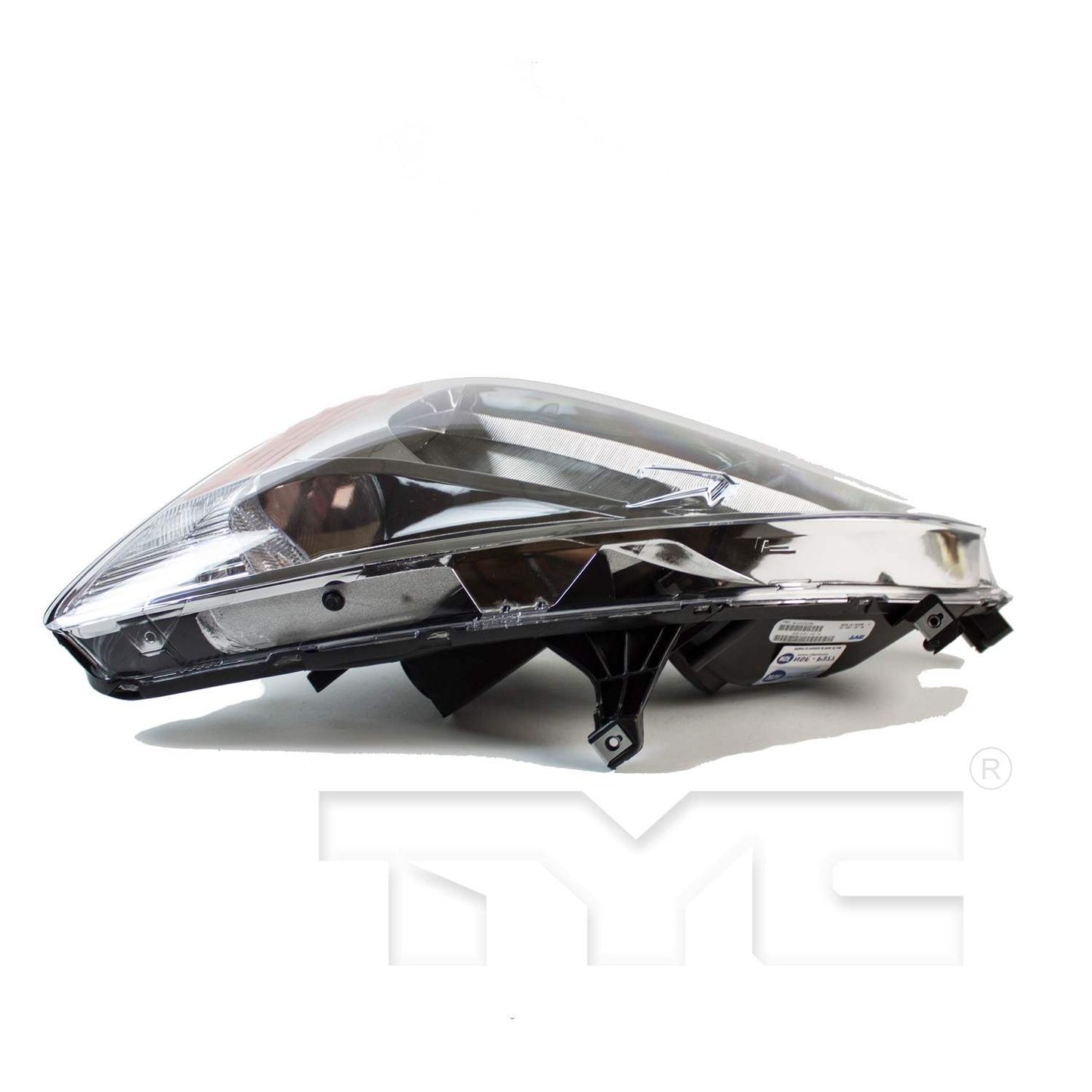 Top View of Left Headlight Assembly TYC 20-6362-00