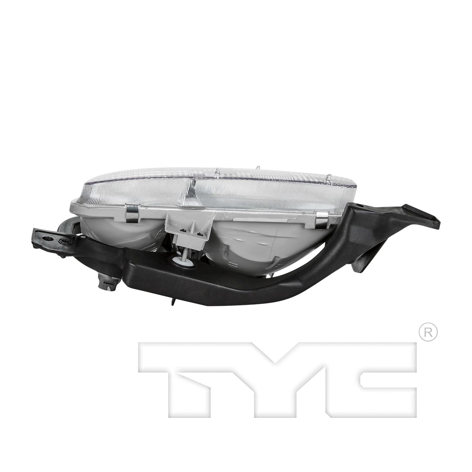 Bottom View of Right Headlight Assembly TYC 20-6365-00