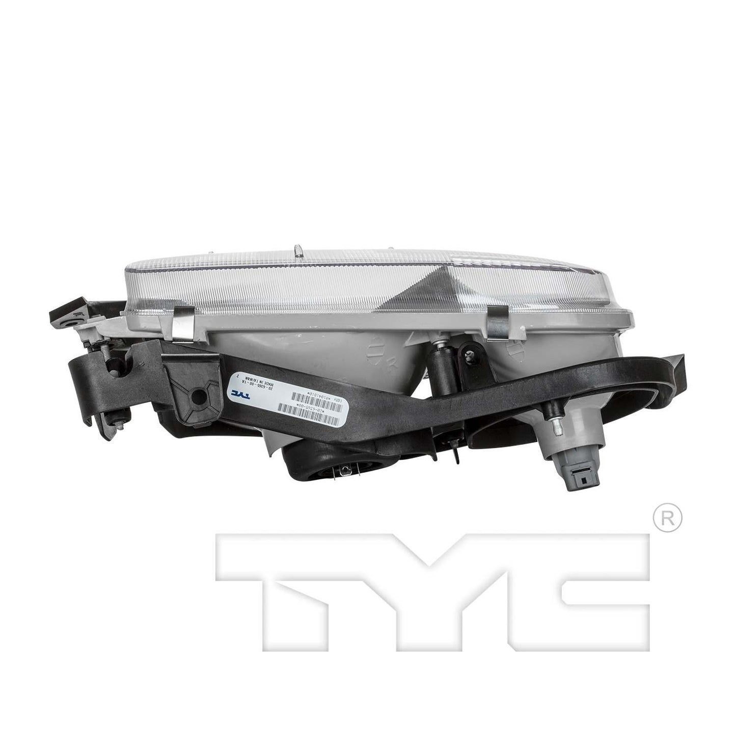 Top View of Right Headlight Assembly TYC 20-6365-00