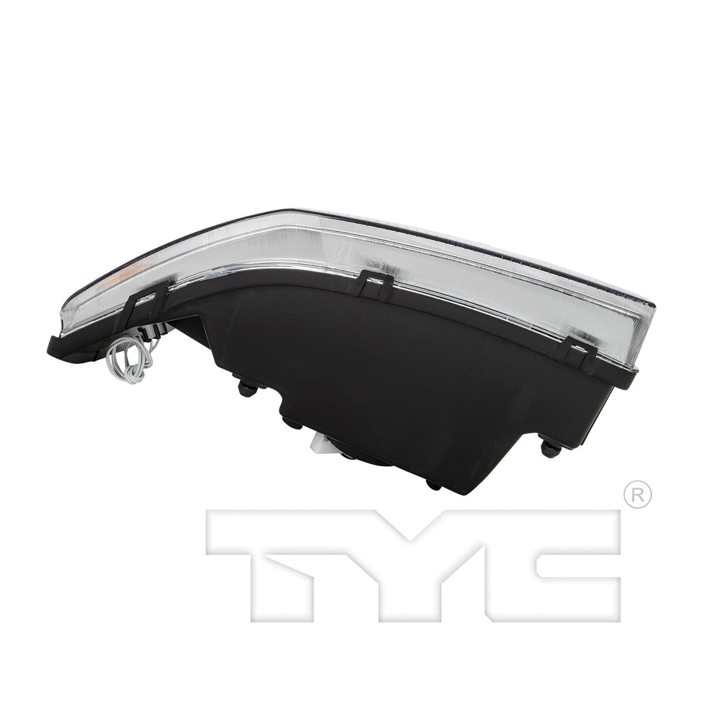 Bottom View of Right Headlight Assembly TYC 20-6367-00