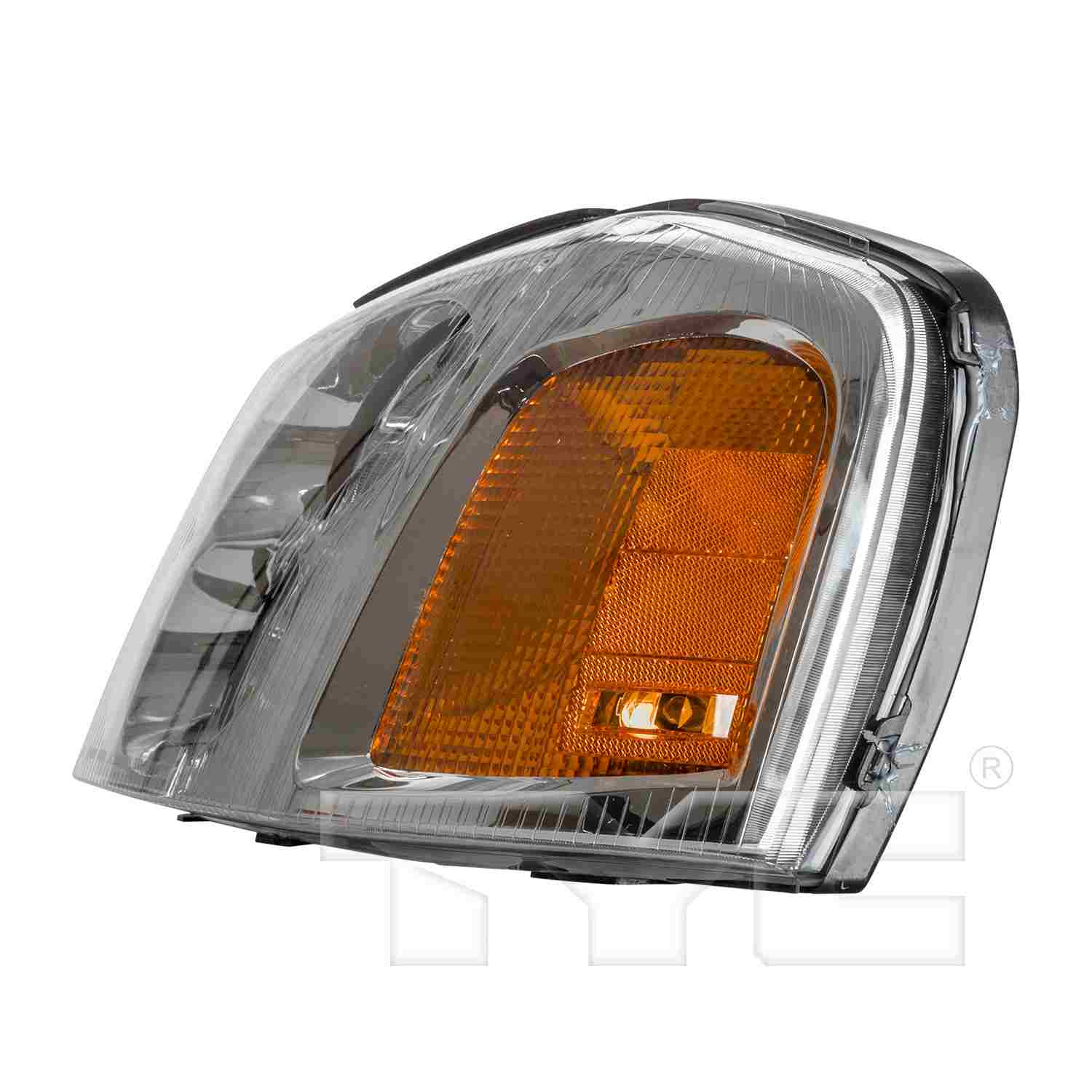 Side View of Left Headlight Assembly TYC 20-6368-00-9