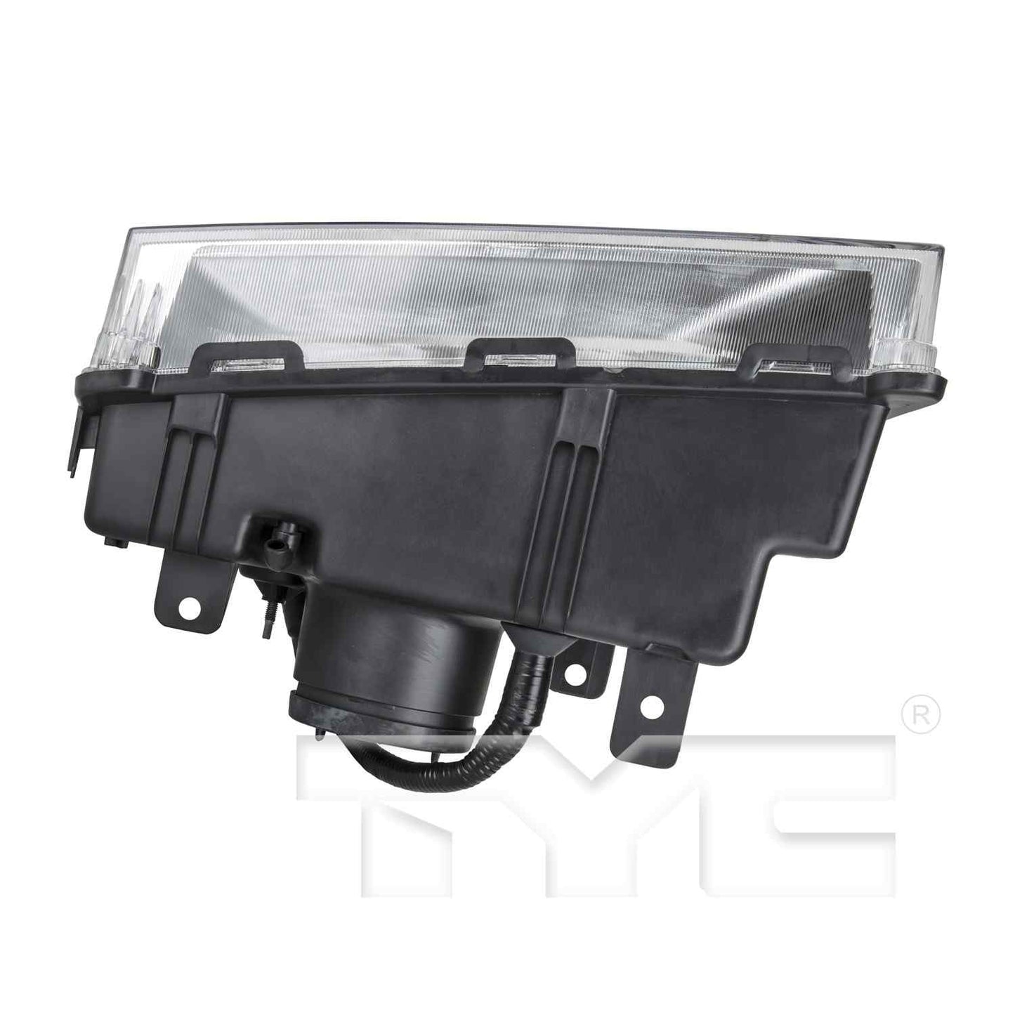 Bottom View of Right Headlight Assembly TYC 20-6399-00