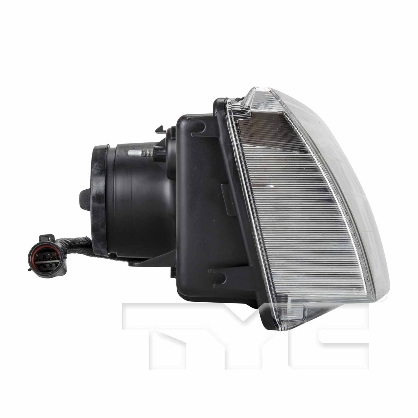 Side View of Right Headlight Assembly TYC 20-6399-00