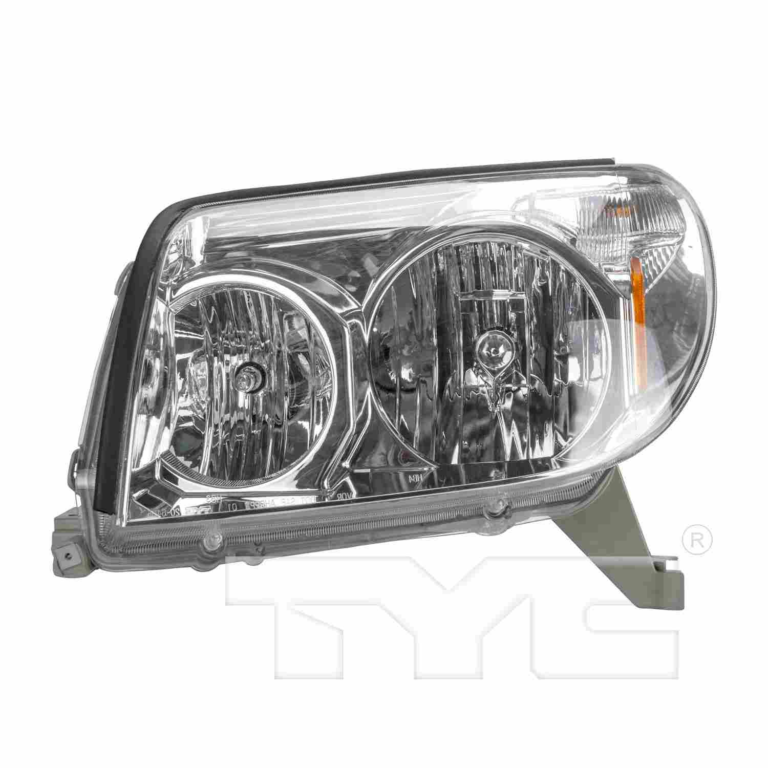 Front View of Left Headlight Assembly TYC 20-6406-00