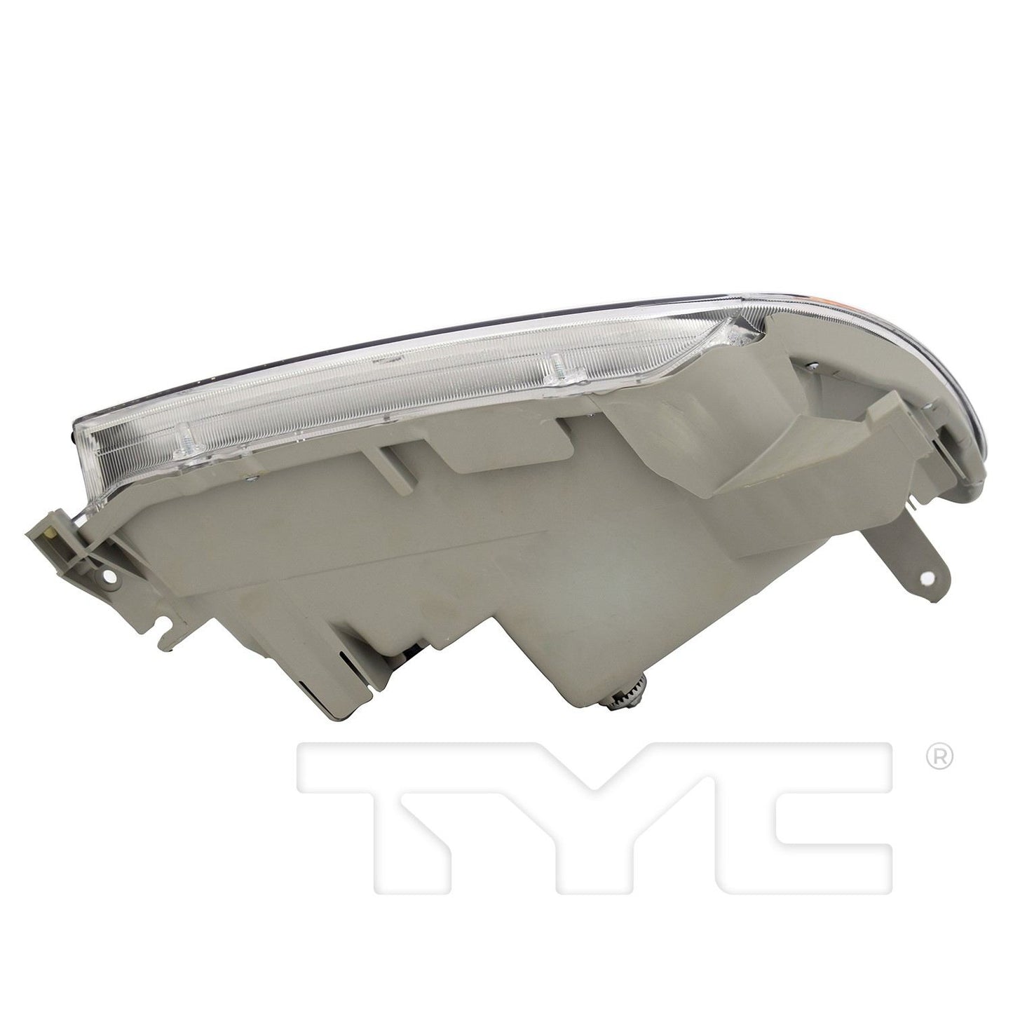 Bottom View of Left Headlight Assembly TYC 20-6406-01-9