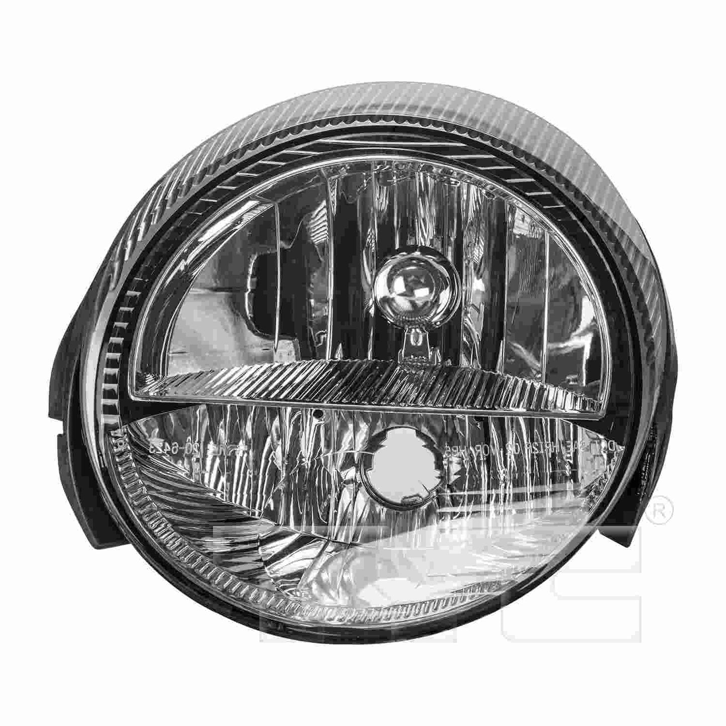 Front View of Left Headlight Assembly TYC 20-6424-00