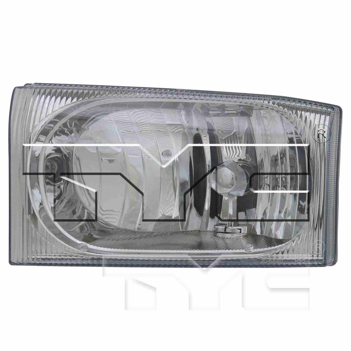 Front View of Headlight Assembly TYC 20-6440-00-9