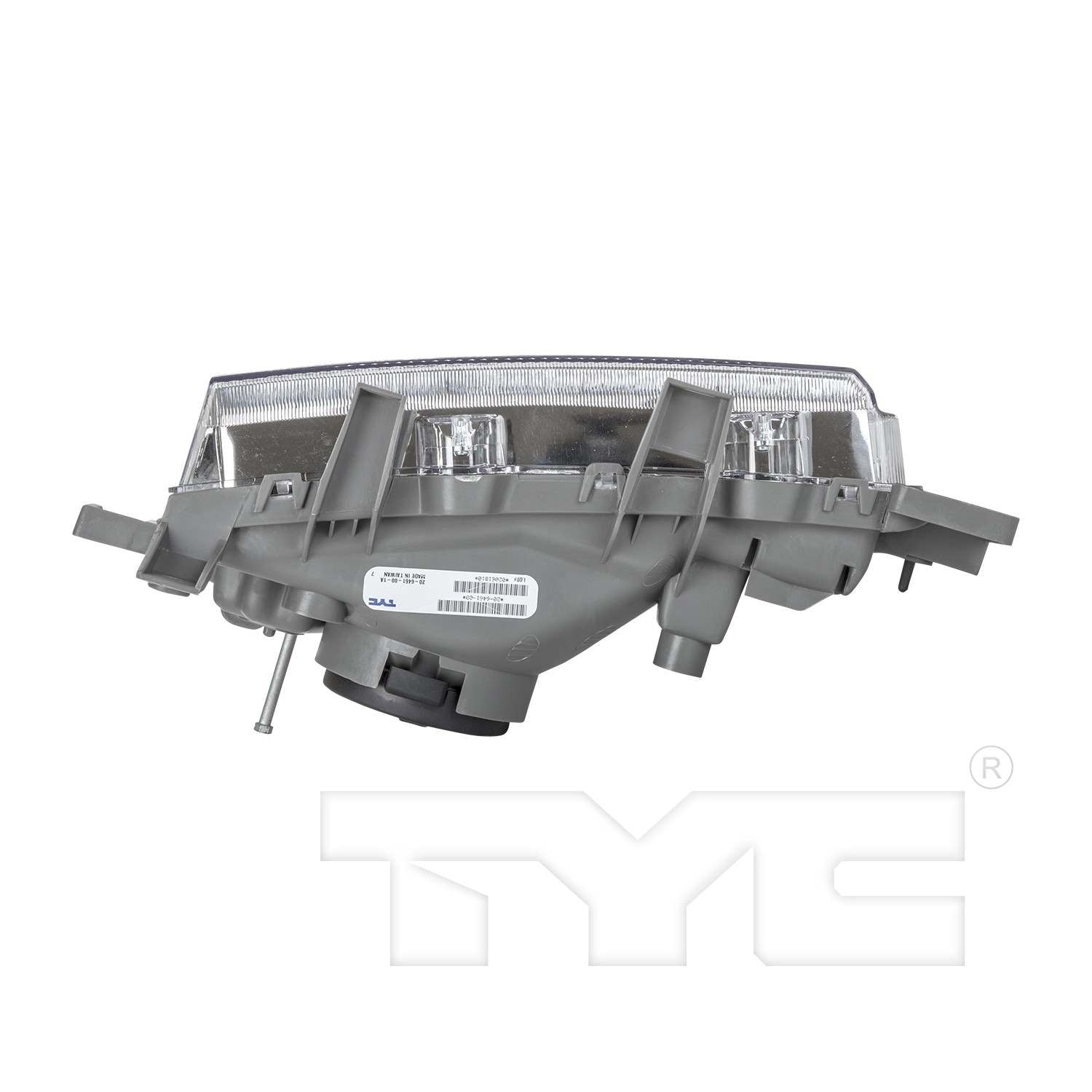 Bottom View of Right Headlight Assembly TYC 20-6461-00