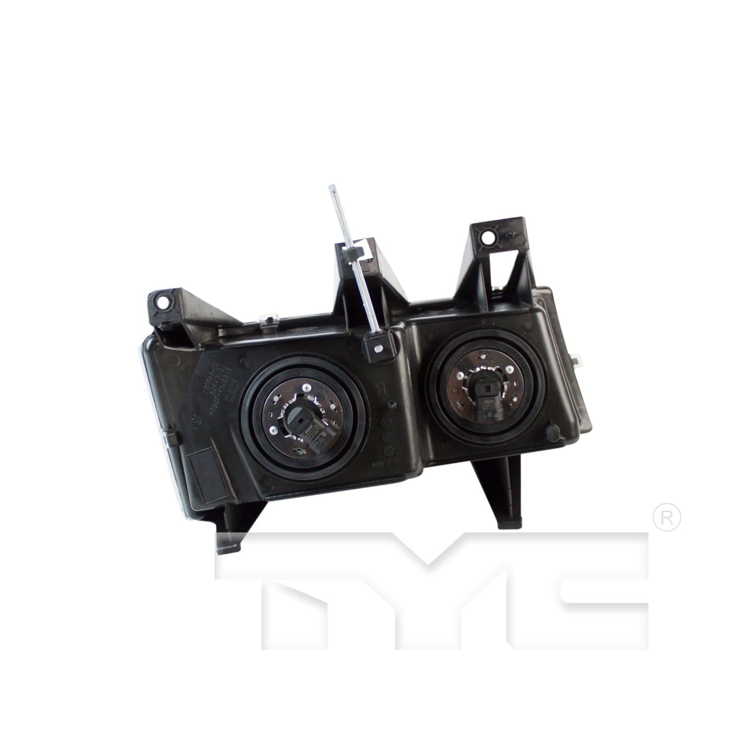 Back View of Left Headlight Assembly TYC 20-6468-00-9