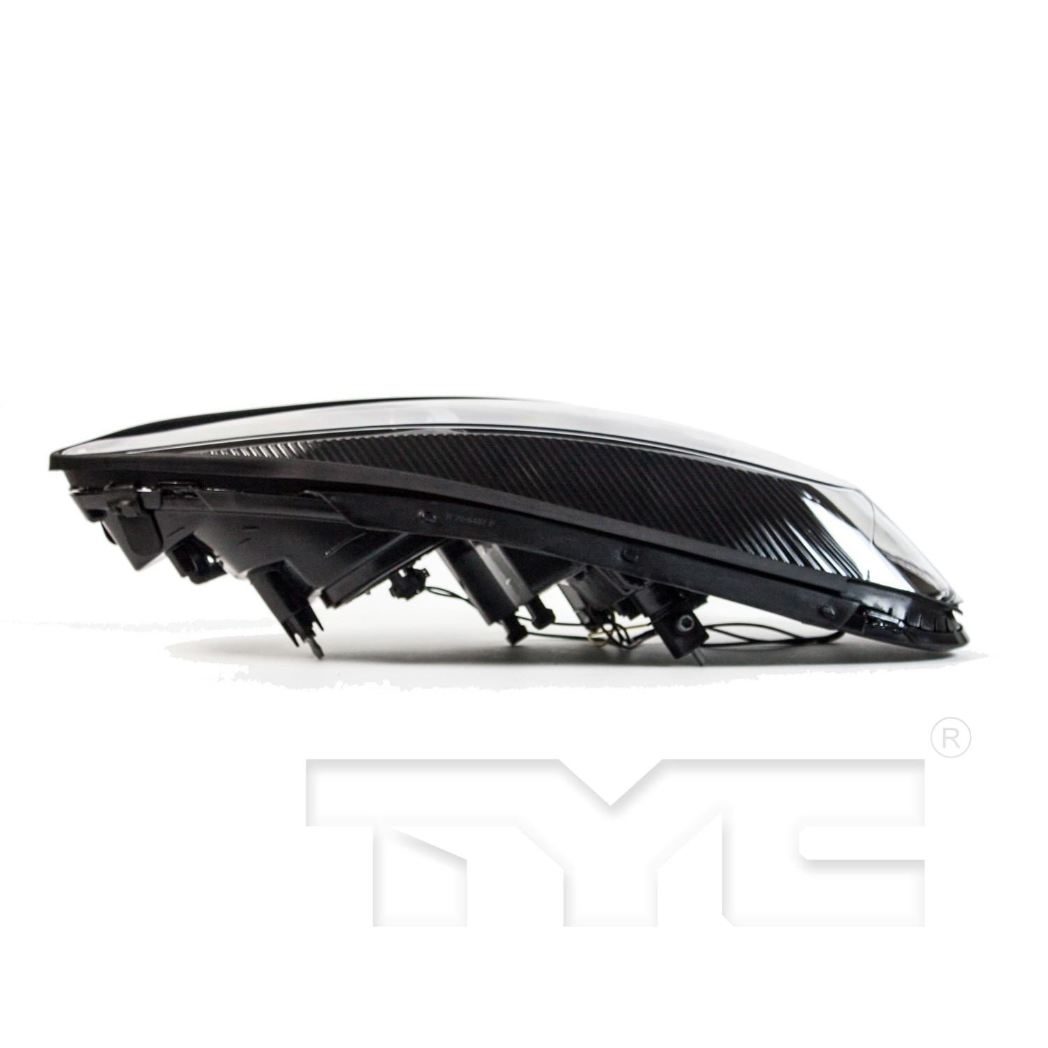 Top View of Right Headlight Assembly TYC 20-6487-00-9