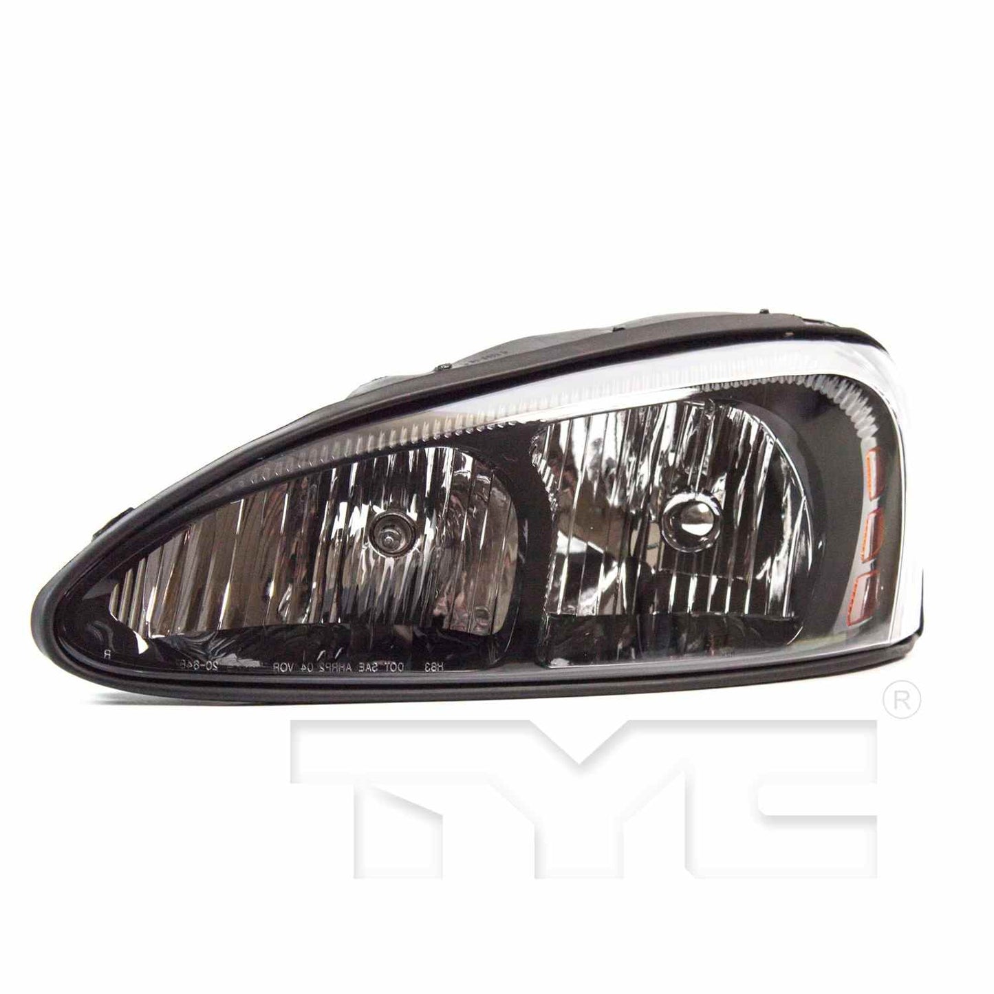 Front View of Left Headlight Assembly TYC 20-6488-00-9