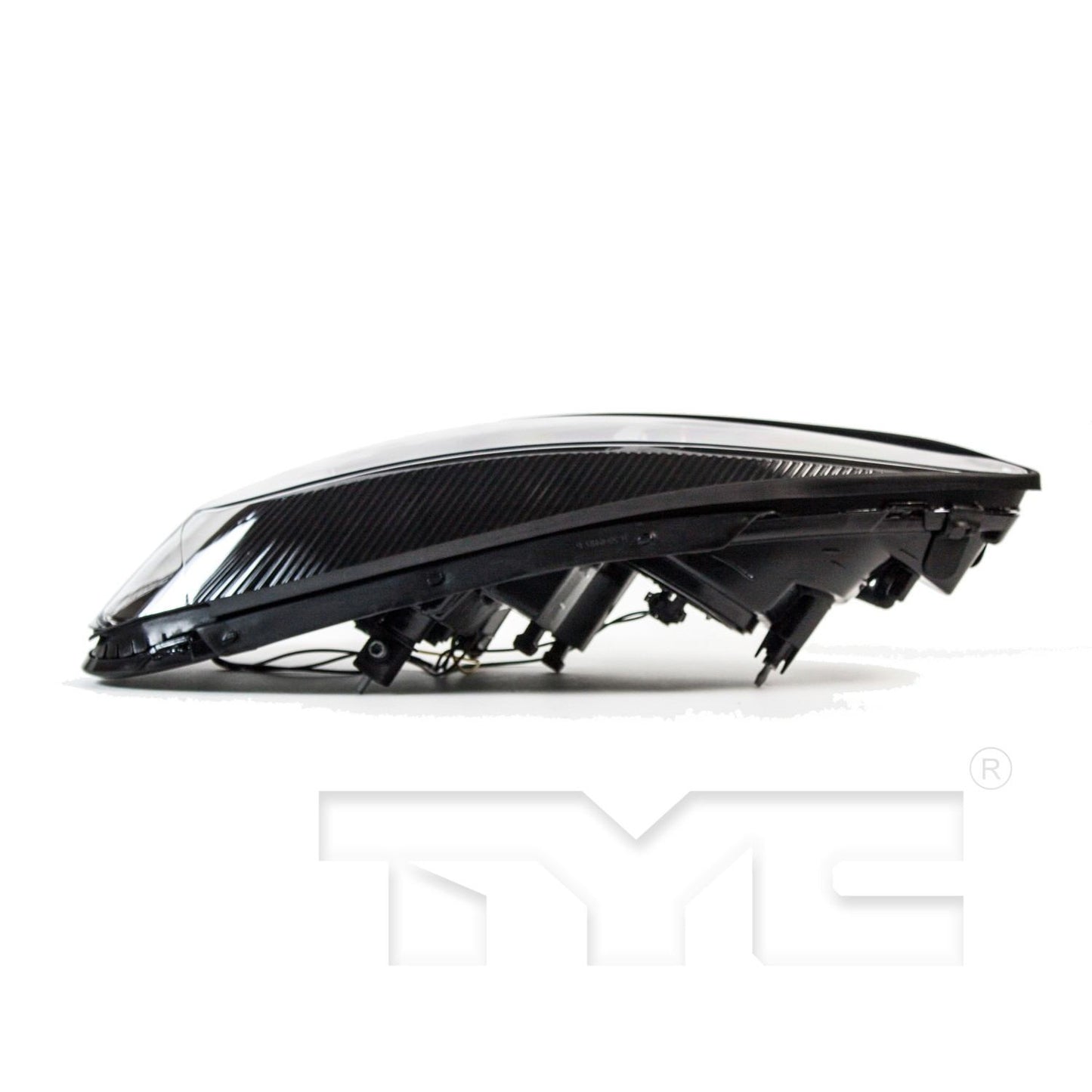 Top View of Left Headlight Assembly TYC 20-6488-00-9