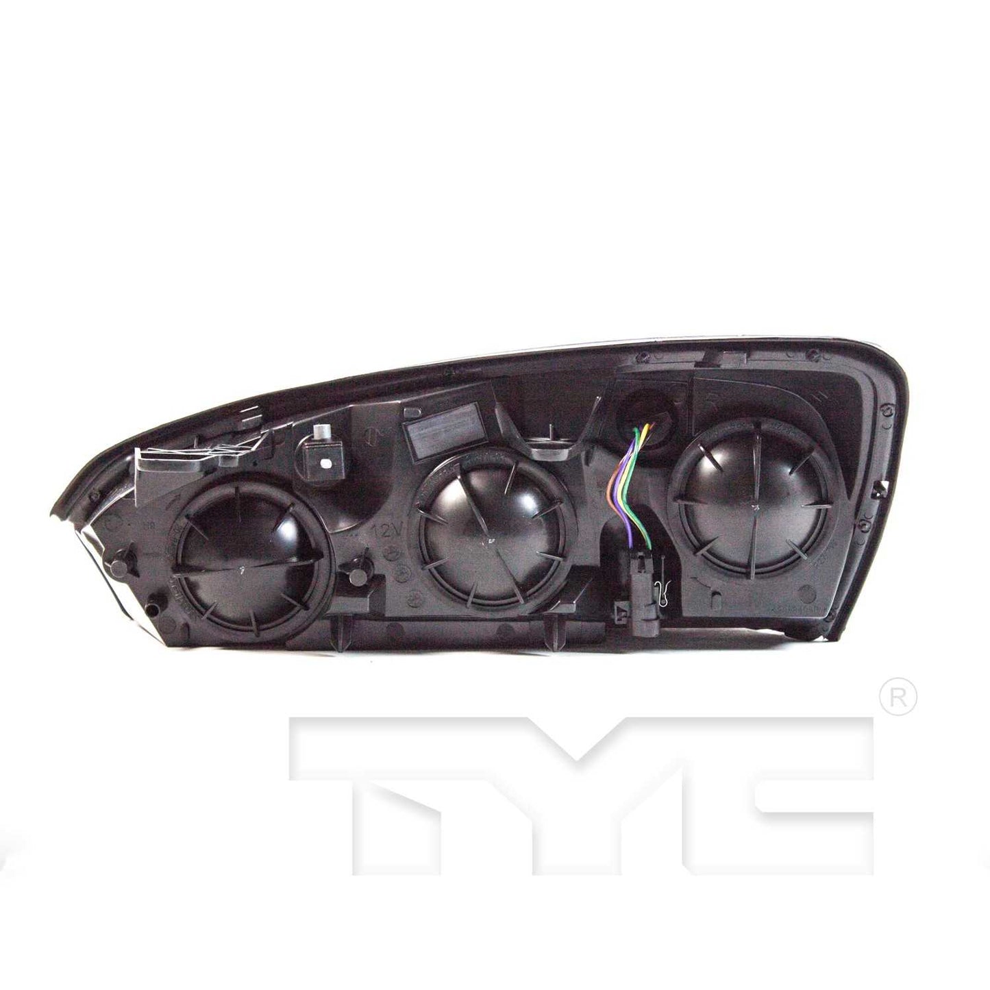 Back View of Headlight Assembly TYC 20-6493-00-9