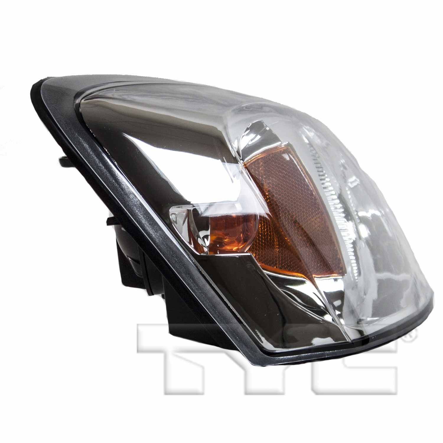 Left View of Headlight Assembly TYC 20-6493-00-9