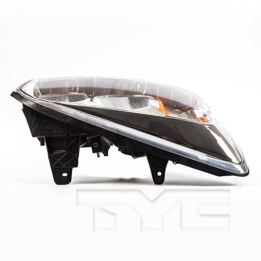 Top View of Headlight Assembly TYC 20-6493-00-9