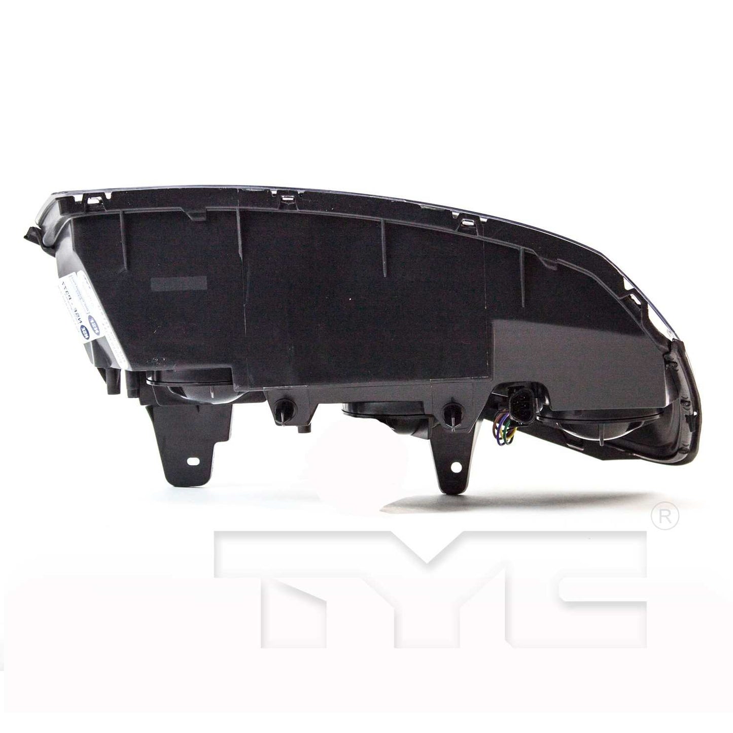 Bottom View of Left Headlight Assembly TYC 20-6494-00-9