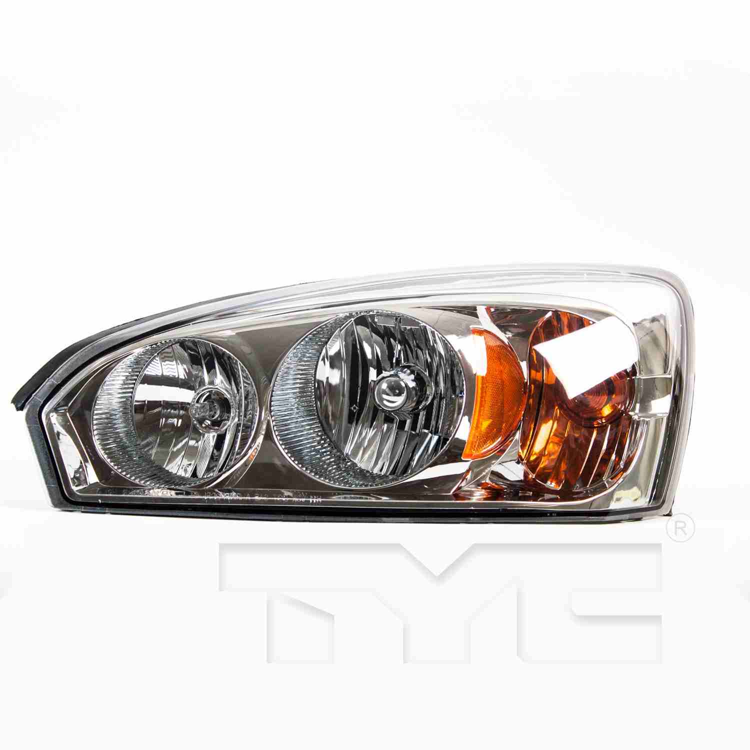 Front View of Left Headlight Assembly TYC 20-6494-00-9