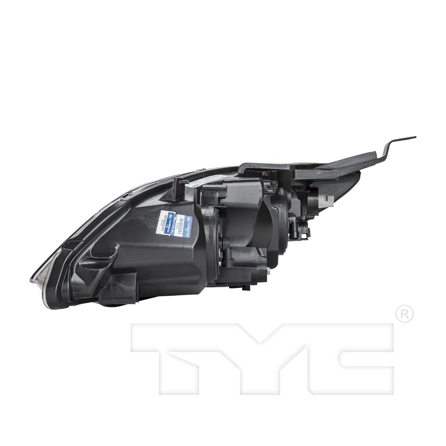 Angle View of Right Headlight Assembly TYC 20-6499-00