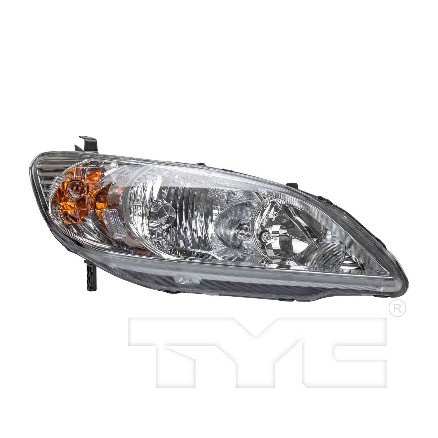 Front View of Right Headlight Assembly TYC 20-6499-00