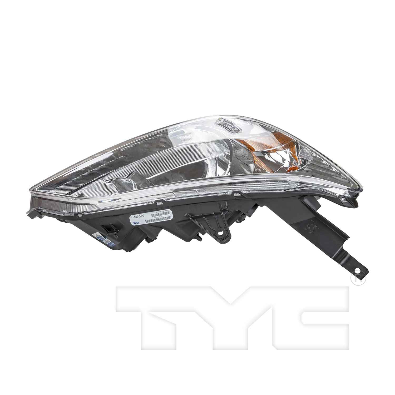 Top View of Right Headlight Assembly TYC 20-6499-00