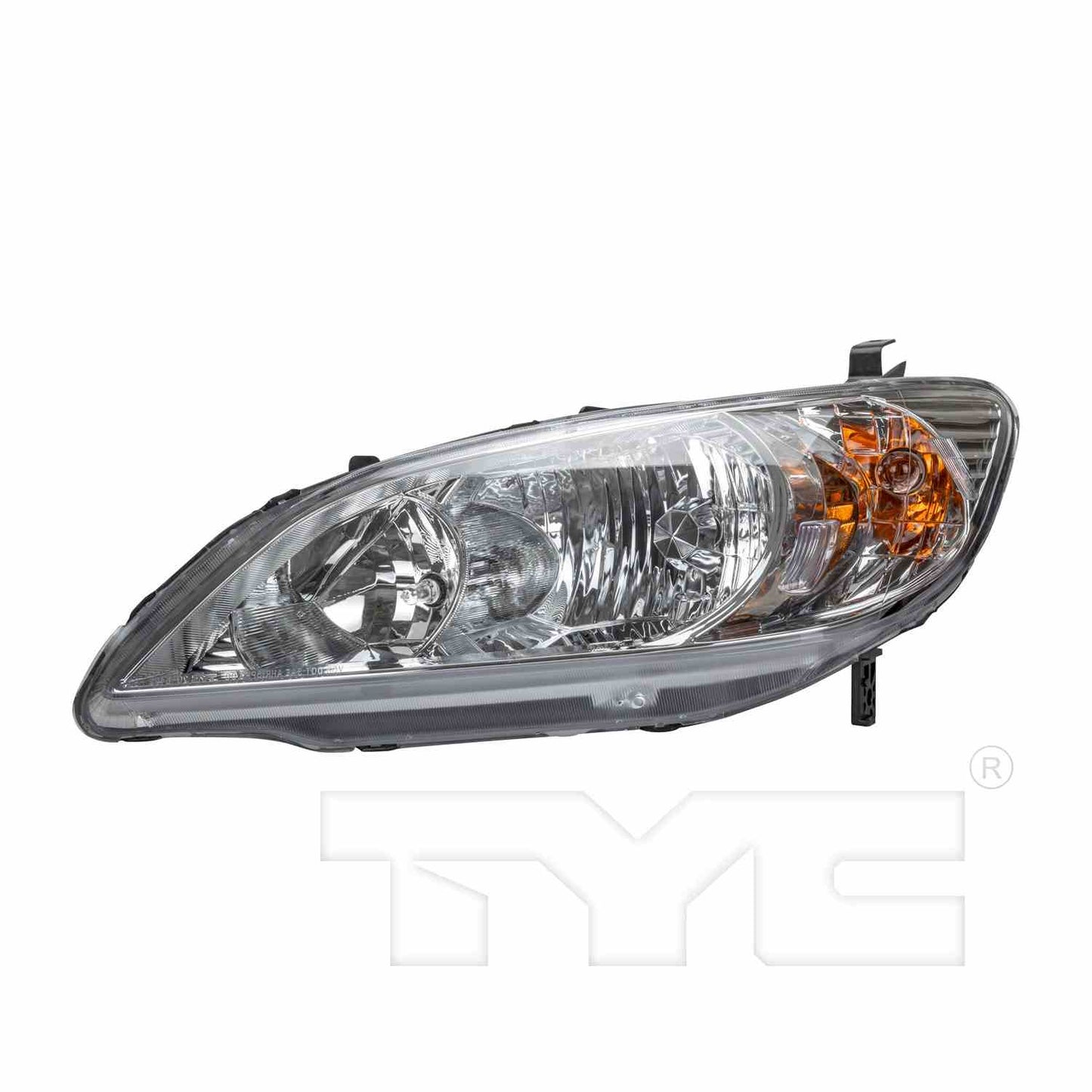 Front View of Left Headlight Assembly TYC 20-6500-00