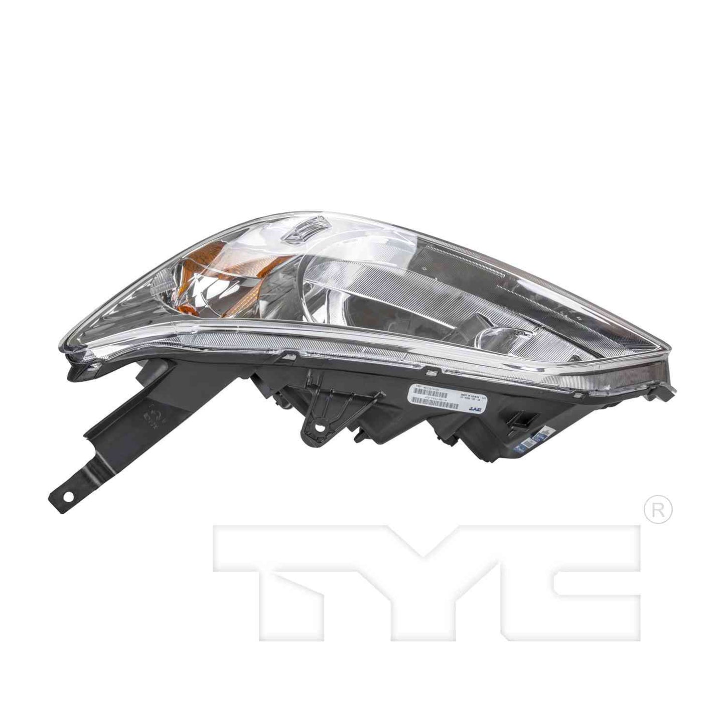 Top View of Left Headlight Assembly TYC 20-6500-00