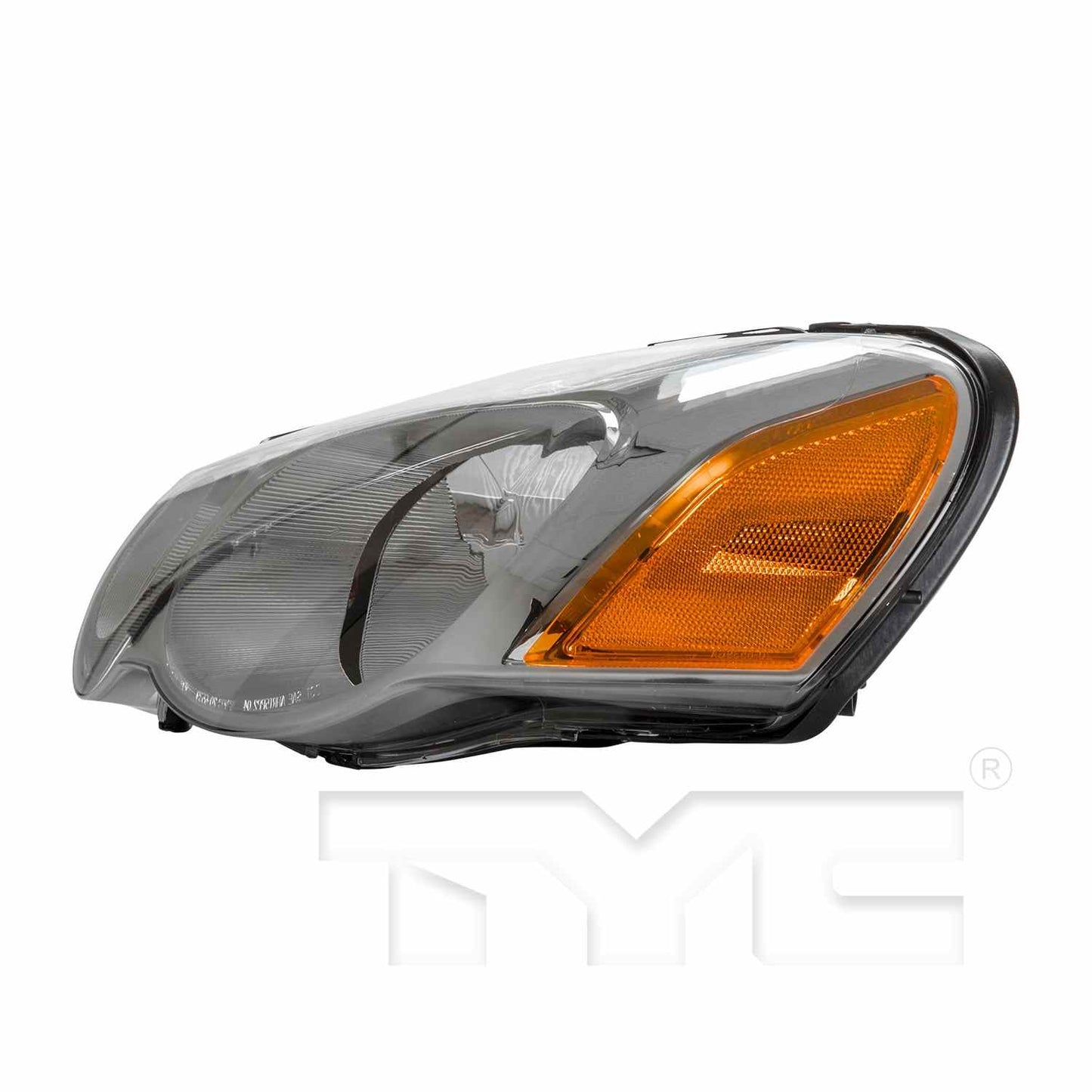 Side View of Left Headlight Assembly TYC 20-6540-00