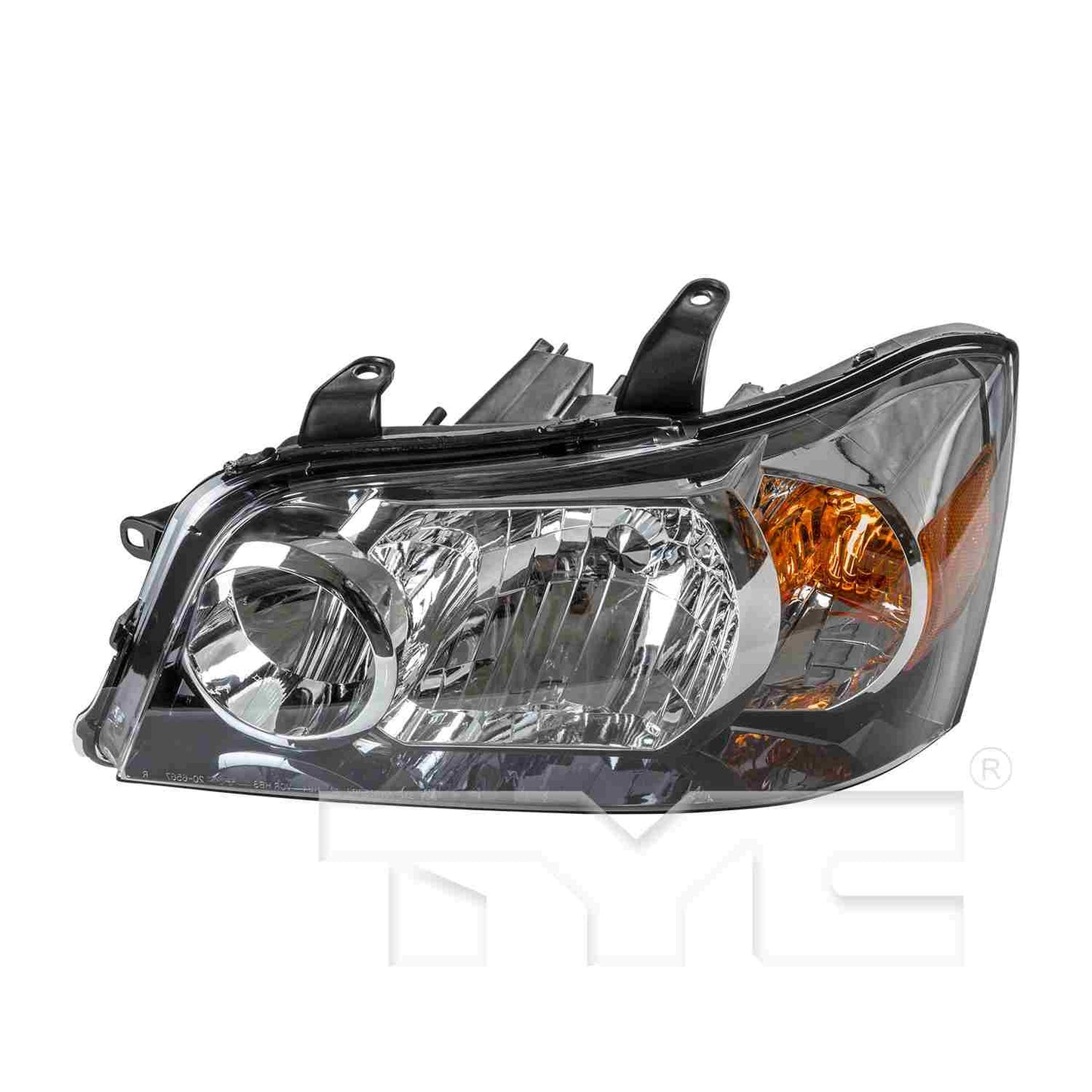 Front View of Left Headlight Assembly TYC 20-6568-00