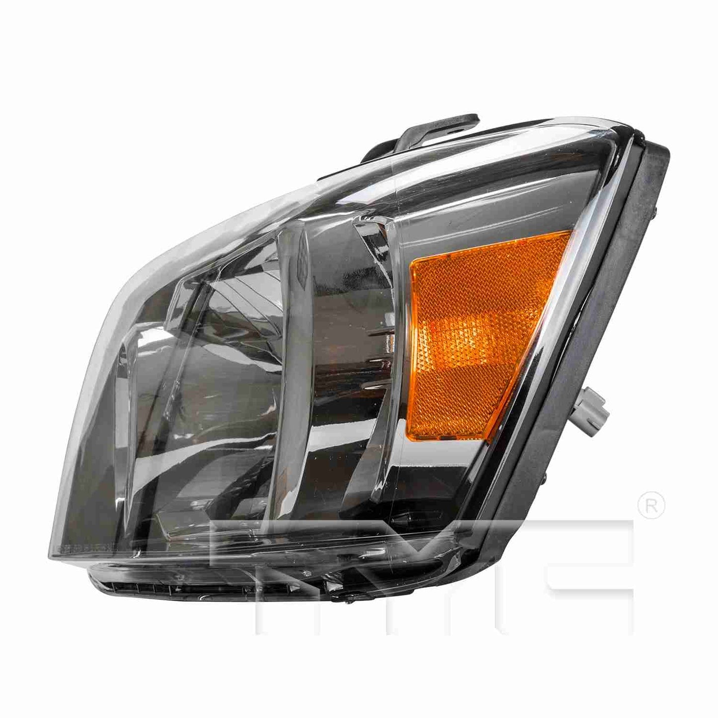 Side View of Left Headlight Assembly TYC 20-6568-00