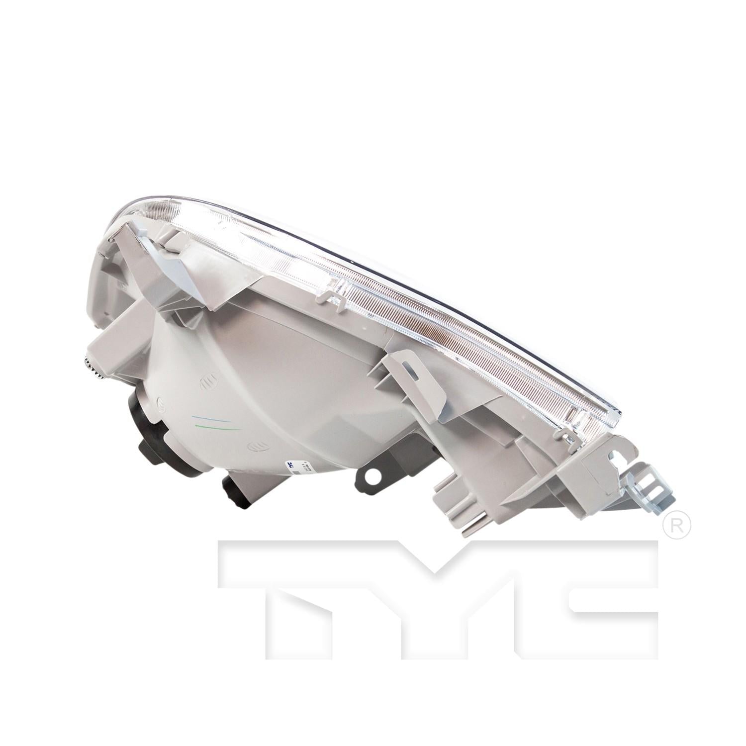 Bottom View of Headlight Assembly TYC 20-6577-00-9