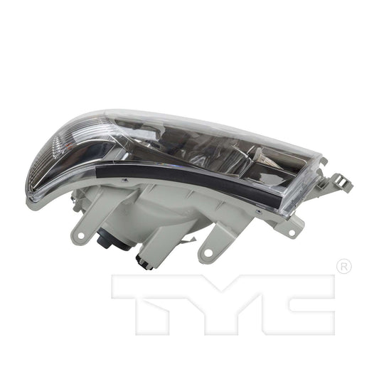 Top View of Left Headlight Assembly TYC 20-6578-90-9