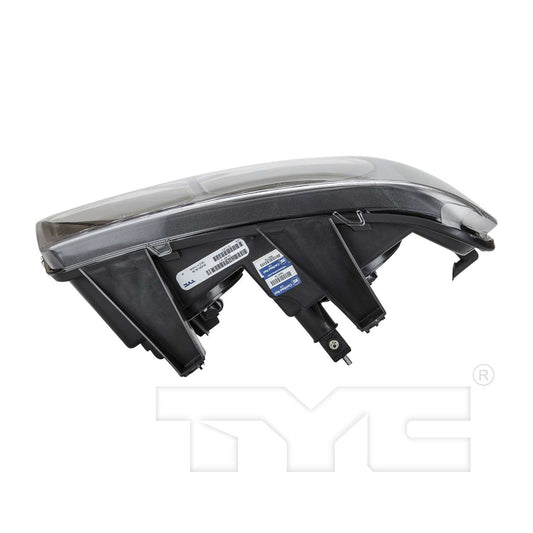 Top View of Right Headlight Assembly TYC 20-6581-00