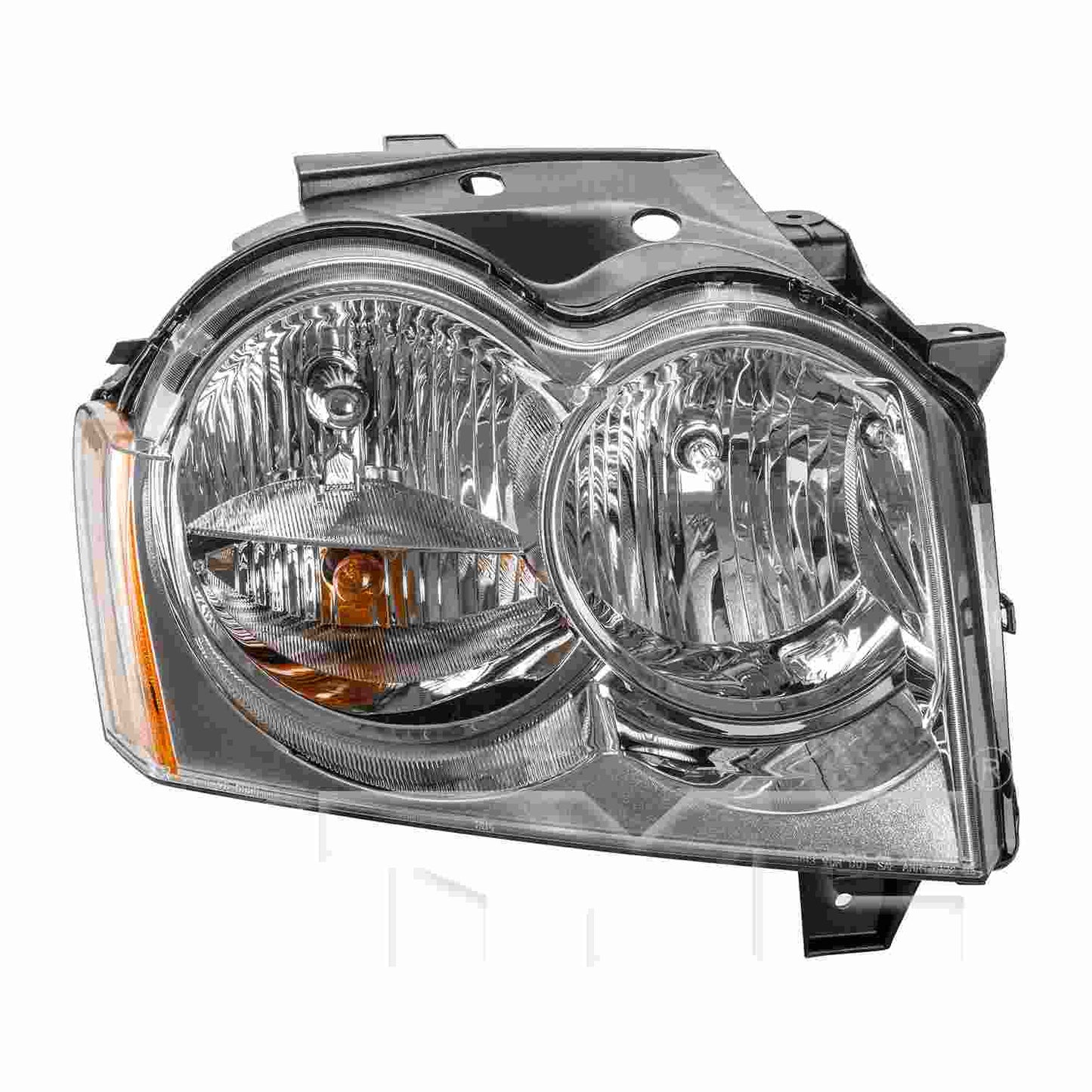 Front View of Right Headlight Assembly TYC 20-6589-00